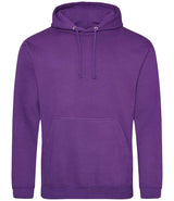 AWDis College Hoodie | Purple thumbnail 1
