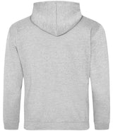AWDis Kids Varsity Hoodie | Heather Grey/Fire Red thumbnail 2