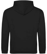 AWDis Kids Varsity Hoodie | Jet Black/Heather Grey thumbnail 2