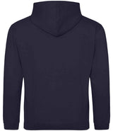 AWDis Kids Varsity Hoodie | New French Navy/Heather Grey thumbnail 2