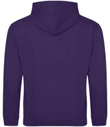 AWDis Kids Varsity Hoodie | Purple/Sun Yellow thumbnail 2