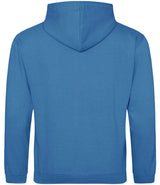AWDis Kids Varsity Hoodie | Sapphire Blue/Heather Grey thumbnail 2