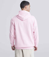 AWDis Varsity Hoodie | Baby Pink/Arctic White thumbnail 3