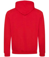 AWDis Varsity Hoodie | Fire Red/Jet Black thumbnail 2