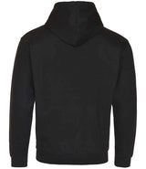 AWDis Varsity Hoodie | Jet Black/Arctic White thumbnail 2