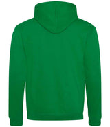AWDis Varsity Hoodie | Kelly Green/Arctic White thumbnail 2
