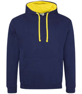 AWDis Varsity Hoodie | Oxford Navy/Sun Yellow thumbnail 1