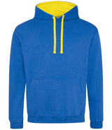 AWDis Varsity Hoodie | Royal Blue/Sun Yellow thumbnail 1