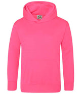 AWDis Kids Electric Hoodie | Electric Pink thumbnail 4