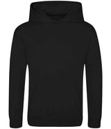 AWDis Kids Sports Polyester Hoodie | Jet Black thumbnail 1