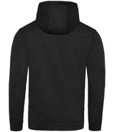 AWDis Sports Polyester Hoodie | Jet Black thumbnail 2