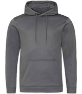 AWDis Sports Polyester Hoodie | Steel Grey thumbnail 1