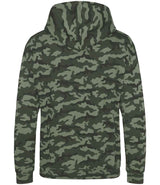 AWDis Kids Camo Hoodie | Green Camo thumbnail 5