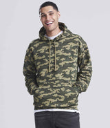 AWDis Camo Hoodie | Green Camo thumbnail 1