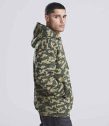 AWDis Camo Hoodie | Green Camo thumbnail 2