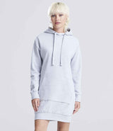 AWDis Ladies Hoodie Dress | Heather Grey thumbnail 1