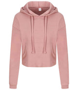 AWDis Ladies Cropped Hoodie | Dusty Pink thumbnail 1