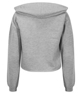 AWDis Ladies Cropped Hoodie | Heather Grey thumbnail 2