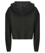 AWDis Ladies Cropped Hoodie | Jet Black thumbnail 2