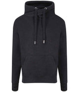 AWDis Cross Neck Hoodie | Black Smoke thumbnail 1