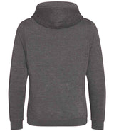 AWDis Cross Neck Hoodie | Charcoal thumbnail 2
