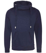 AWDis Cross Neck Hoodie | Oxford Navy thumbnail 1