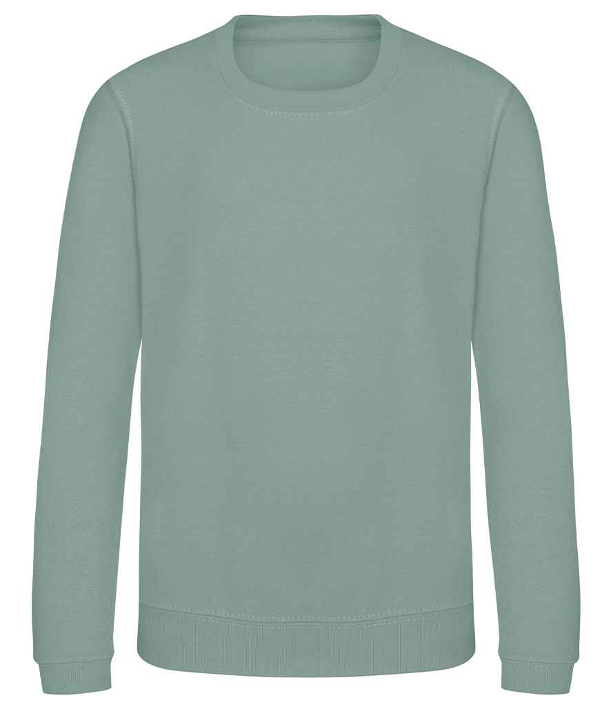 AWDis Kids Sweatshirt | Dusty Green
