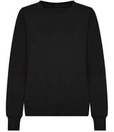 AWDis Ladies Sweatshirt | Deep Black thumbnail 1