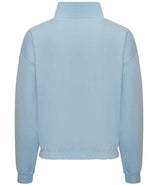AWDis Ladies Cropped 1/4 Zip Sweatshirt | Sky Blue thumbnail 2