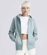 AWDis Ladies College Zoodie | Dusty Green thumbnail 1