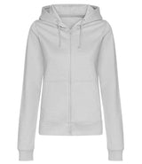 AWDis Ladies College Zoodie | Heather Grey thumbnail 1