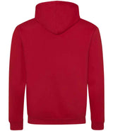 AWDis Varsity Zoodie | Fire Red/Jet Black thumbnail 2