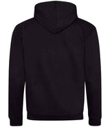AWDis Varsity Zoodie | Jet Black/Heather Grey thumbnail 2