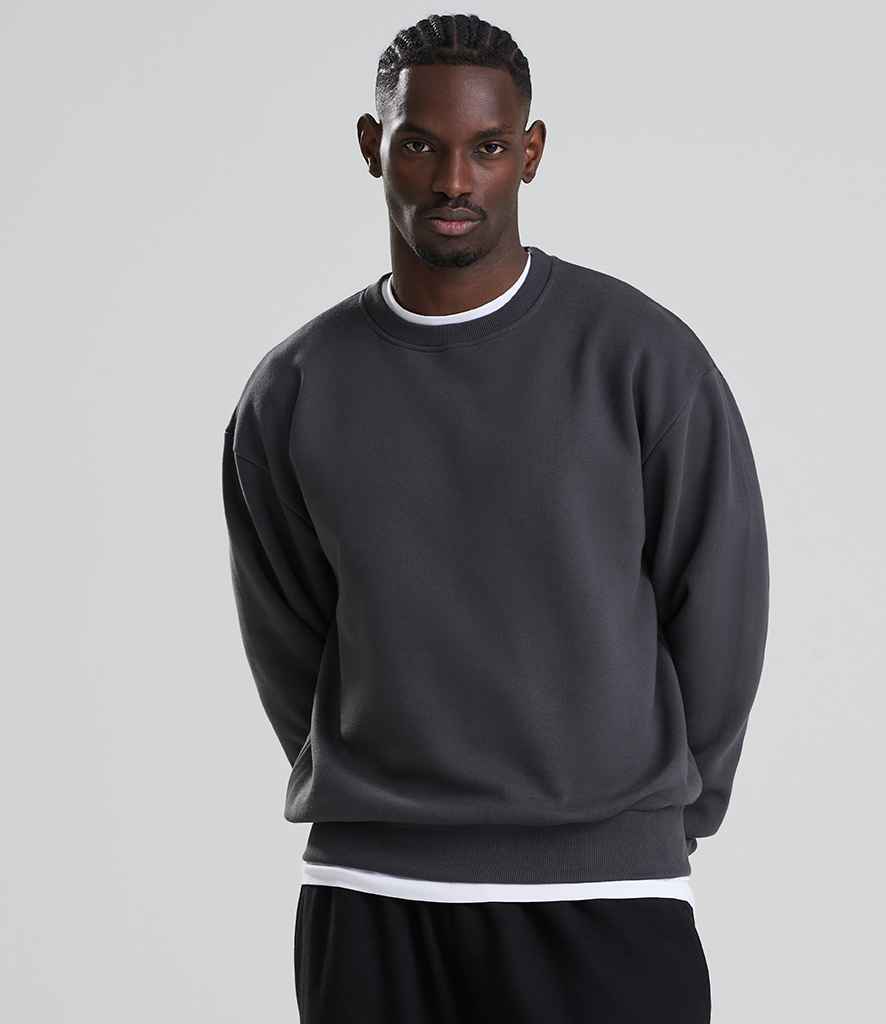 AWDis Signature Heavyweight Sweatshirt | Solid Charcoal