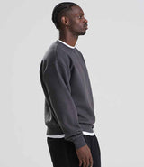 AWDis Signature Heavyweight Sweatshirt | Solid Charcoal thumbnail 3