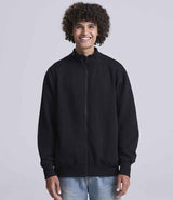 AWDis Campus Full Zip Sweatshirt | Deep Black thumbnail 1