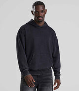 AWDis Vintage Washed Hoodie | Washed Black thumbnail 1
