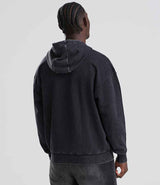AWDis Vintage Washed Hoodie | Washed Black thumbnail 2