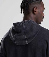 AWDis Vintage Washed Hoodie | Washed Black thumbnail 4