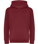 AWDis Kids Organic Hoodie | Burgundy thumbnail 1