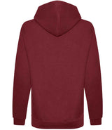 AWDis Organic Hoodie | Burgundy thumbnail 2