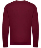 AWDis Unisex Organic Sweatshirt | Burgundy thumbnail 2