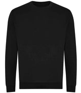 AWDis Unisex Organic Sweatshirt | Deep Black thumbnail 1