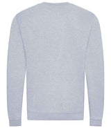 AWDis Unisex Organic Sweatshirt | Heather Grey thumbnail 2