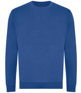 AWDis Unisex Organic Sweatshirt | Royal Blue thumbnail 1