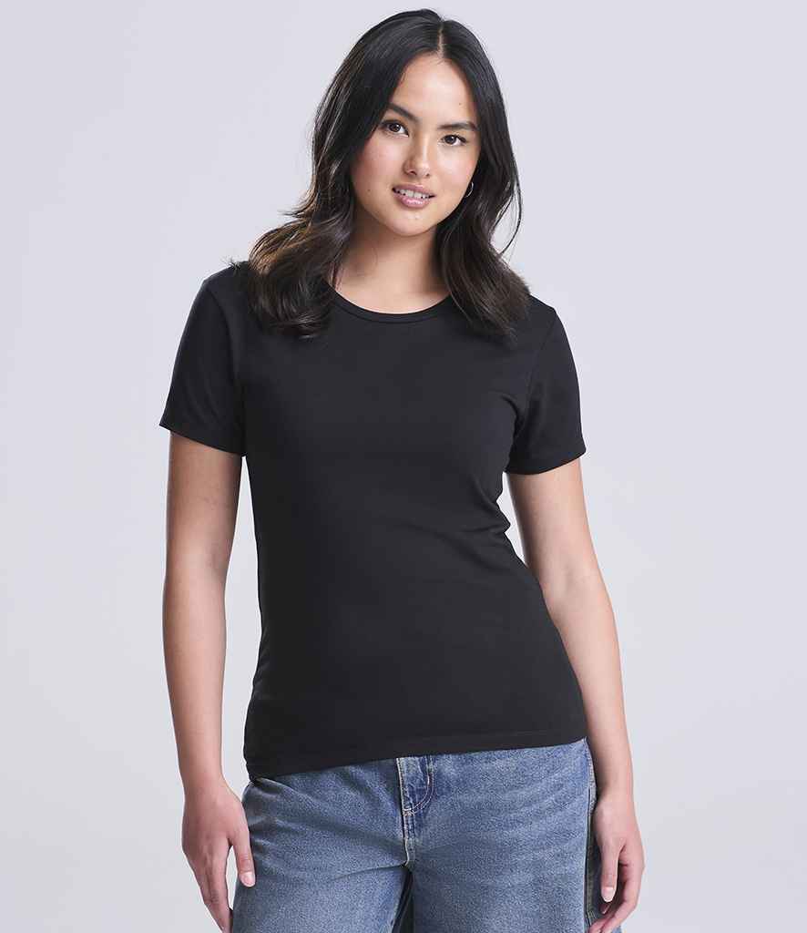 AWDis Ladies Tri-Blend T-Shirt | Solid Black