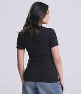 AWDis Ladies Tri-Blend T-Shirt | Solid Black thumbnail 2