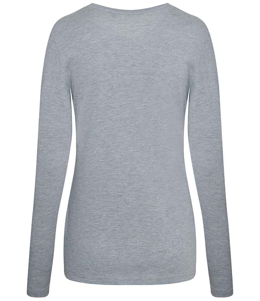AWDis Ladies Long Sleeve Tri-Blend T-Shirt
