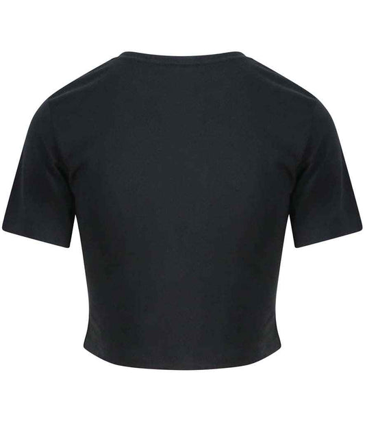 AWDis Ladies Tri-Blend Cropped T-Shirt