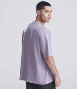AWDis Unisex Oversize 100 T-Shirt | Dusty Lilac thumbnail 2